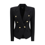 Black Wool Oves Aries Blazer