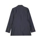 Blue Virgin Wool Blazer