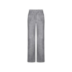 Gray Leather Pants
