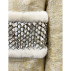 Beige Polyamide Coat