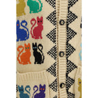 Multicolor Wool Cardigan