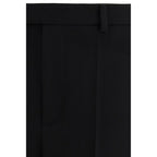 Black Wool Oves Aries Dress Pants