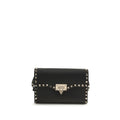 Black Calf Leather Bos Taurus Shoulder Bag