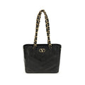 Black Napa Leather / Calf Bos Taurus Shoulder Bag