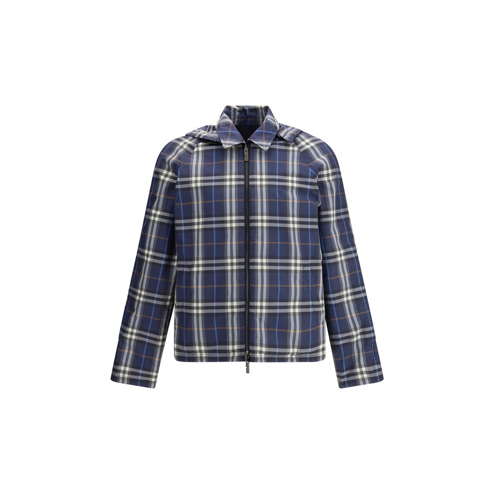 Blue Polyester Rain Coat