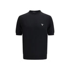 Black Wool T-Shirt