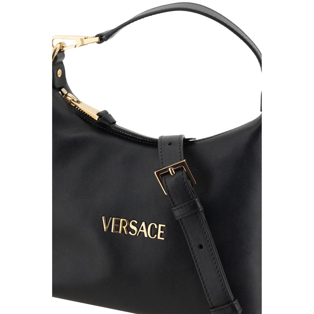 Black Calf Leather Bos Taurus Handbag