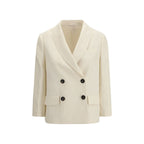 Beige Viscose Jacket