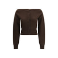Brown Cashmere Cardigan