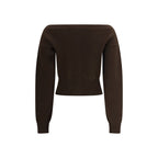 Brown Cashmere Cardigan