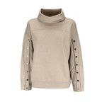 Beige Cashmere Turtleneck