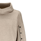 Beige Cashmere Turtleneck
