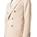 Beige Wool Blazer