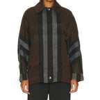 Brown Cotton Parka