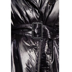 Black Polyamide Coat