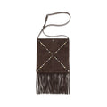 Brown Calf Leather Bos Taurus Shoulder Bag