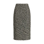 Multicolor Polyamide Midi Skirt