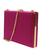 Pink Cotton Clutch Evening Crossbody Women Purse Bag