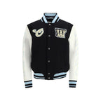 Black Wool Oves Aries Bomber