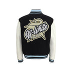 Black Wool Oves Aries Bomber