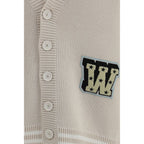 Beige Cotton Cardigan
