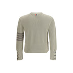 Beige Cotton Sweatshirt