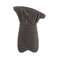 Brown Copper Casual Dress