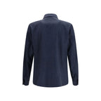 Blue Wool Oves Aries Full-Length Jacket