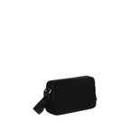 Black Recycled Polyamide Shoulder Bag