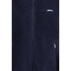Blue Polyamide Full-Length Jacket
