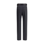 Black Silk Dress Pants