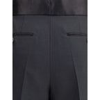 Black Silk Dress Pants