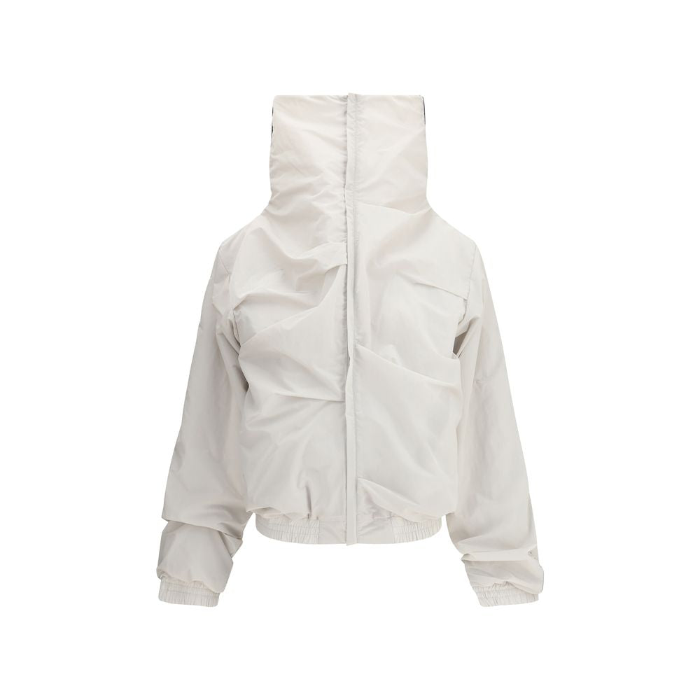 Gray Polyamide Shell Jacket