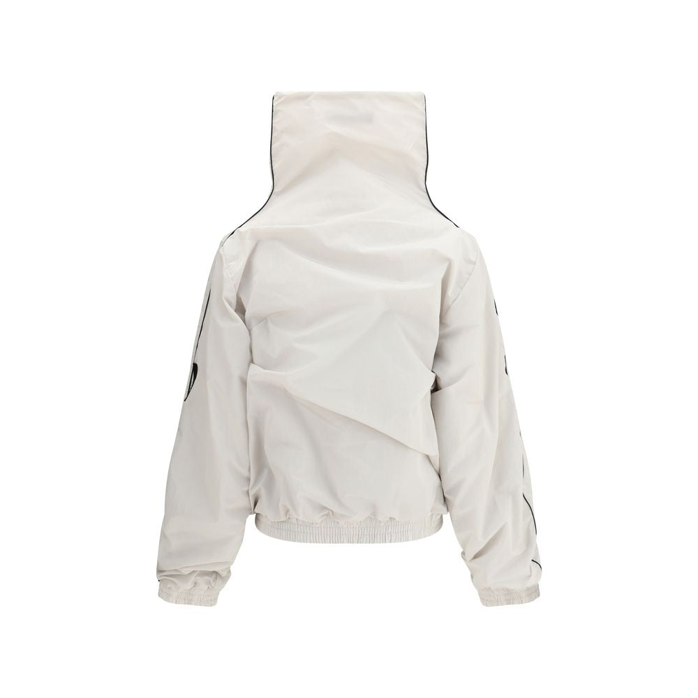 Gray Polyamide Shell Jacket