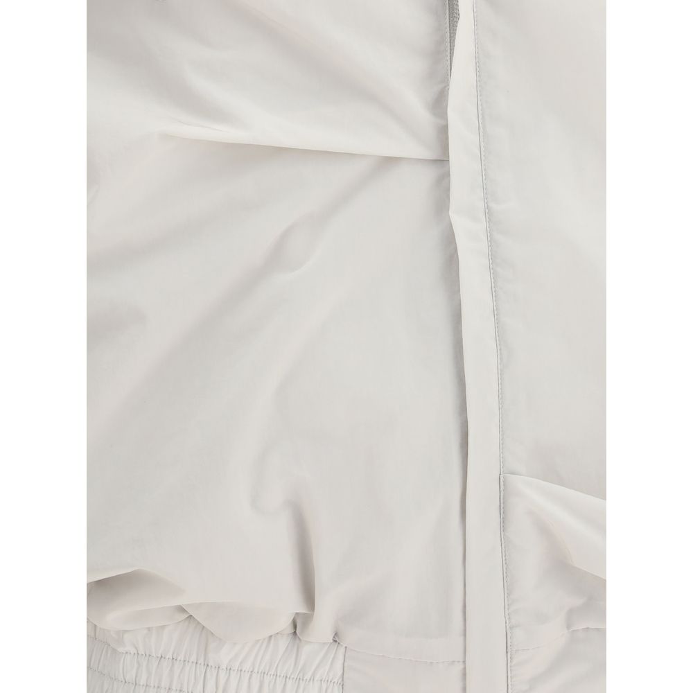 Gray Polyamide Shell Jacket