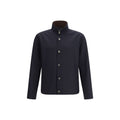 Blue Elastane Coat