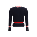 Blue Cotton Sweatshirt