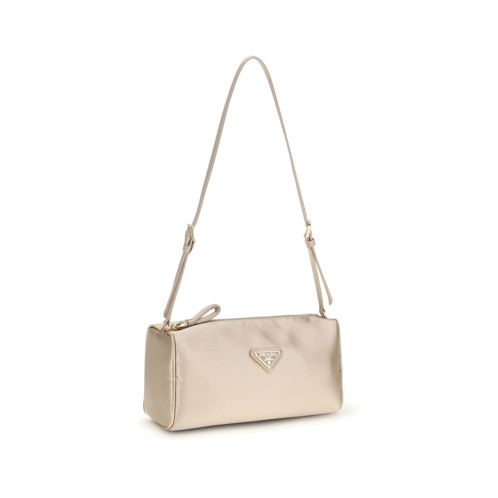Multicolor Silk Shoulder Bag