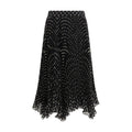 Black Silk Skirt
