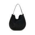 Black Calf Leather Bos Taurus Shoulder Bag