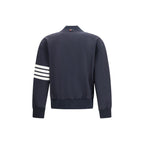 Blue Viscose Bomber
