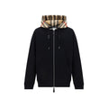 Black Cotton Sweatshirt