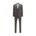 Gray Wool Two-Piece Suit