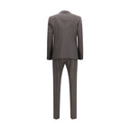 Gray Wool Two-Piece Suit