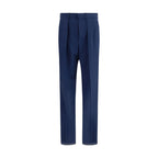 Bicolor Wool Oves Aries Dress Pants
