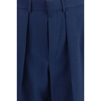 Bicolor Wool Oves Aries Dress Pants