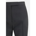 Black Wool Dress Pants