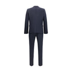 Blue Wool Suit