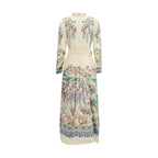 White Cotton Casual Dress