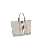 Gray Fabric Shoulder Bag